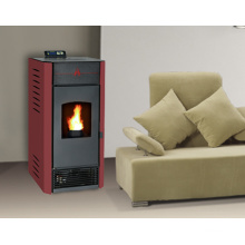 Home Using High Effiency Wood Pellet Stove with Double Door